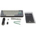 Клавиатура беспроводная Motospeed Darmoshark K5 Gateron Silver Pro Light Gray (dmk5lgspro)