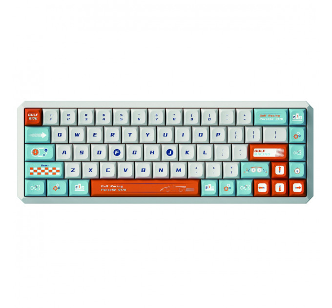 Клавиатура беспроводная Motospeed Darmoshark K5 Gateron Yellow Pro Custom (dmk5cgypro)