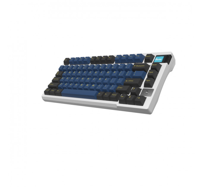 Клавиатура беспроводная Motospeed Darmoshark K8 Gateron Silver Pro Black-Blue (dmk8bgspro)