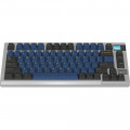 Клавиатура беспроводная Motospeed Darmoshark K8 Gateron Silver Pro Black-Blue (dmk8bgspro)