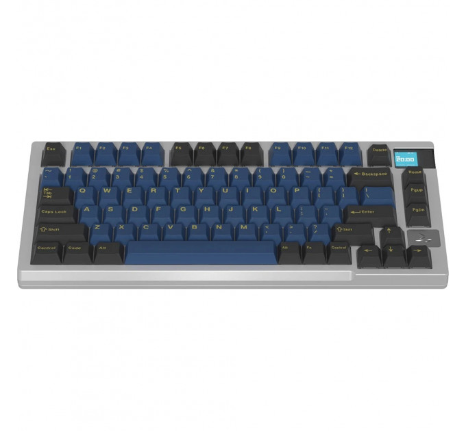 Клавиатура беспроводная Motospeed Darmoshark K8 Gateron Silver Pro Black-Blue (dmk8bgspro)