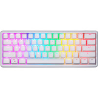 Клавиатура беспроводная Motospeed SK66 Gateron Red Hot Swap White (mtsk66wmr)