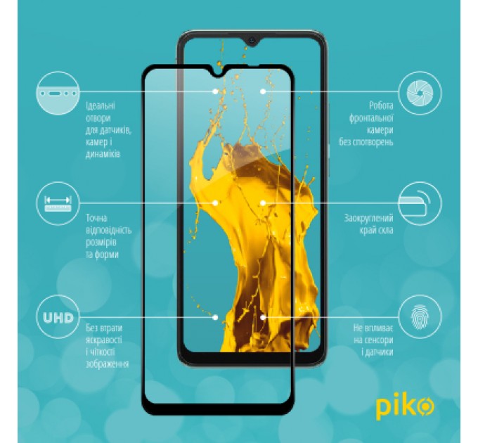 Piko Скло захисне Piko Full Glue Xiaomi Redmi 10C (1283126527180)