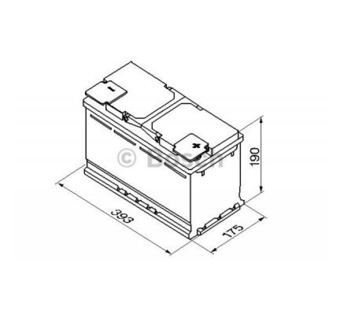 Bosch Акумулятор автомобільний Bosch 110А (0 092 S50 150)
