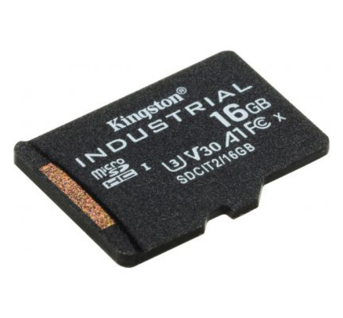 Kingston Карта пам'яті Kingston 16GB microSDHC class 10 UHS-I V30 A1 (SDCIT2/16GBSP)