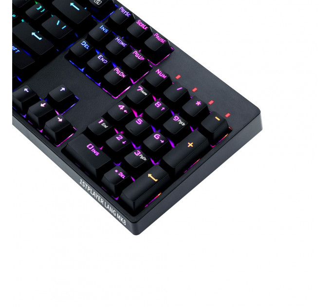 Клавиатура 1stPlayer MK8 Titan Gateron Blue Switch