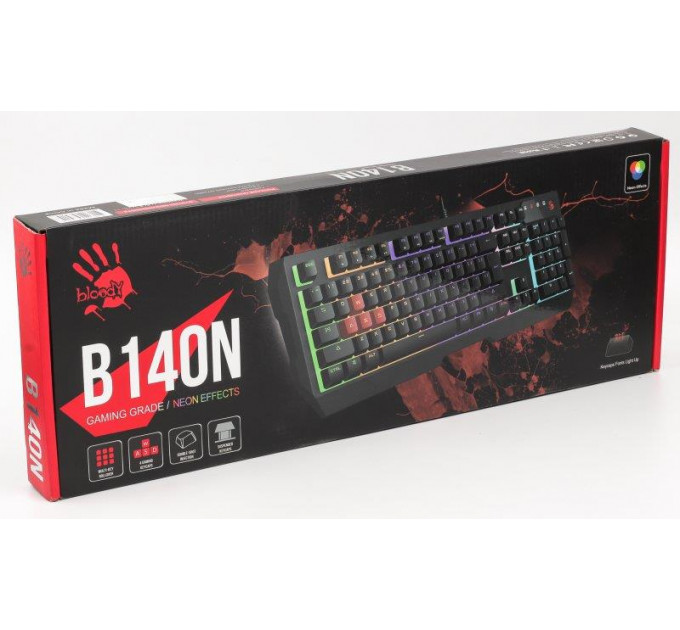 Клавиатура A4Tech Bloody B140N Black USB