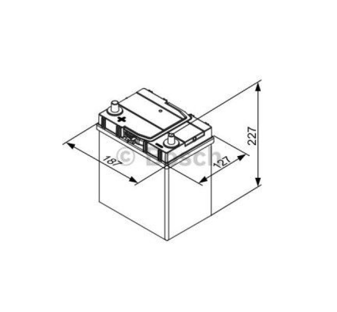 Bosch Акумулятор автомобільний Bosch 40А (0 092 S40 190)
