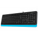 Клавиатура A4Tech FK10 Ukr Blue