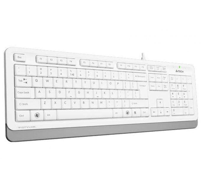 Клавиатура A4Tech FK10 Ukr White