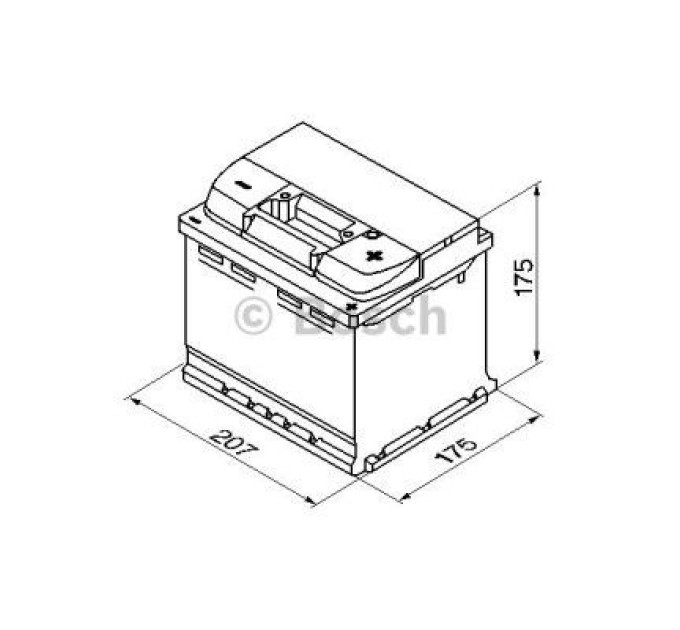 Bosch Акумулятор автомобільний Bosch 0092S40010 44А (0 092 S40 010)