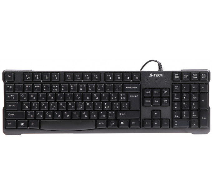 Клавиатура A4Tech KR-750 Ukr Black