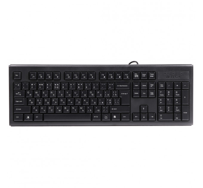 Клавiатура A4tech KR-83 Black