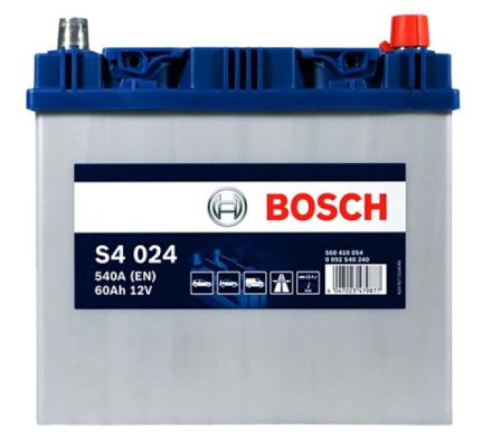 Bosch Акумулятор автомобільний Bosch 60А (0 092 S40 240)