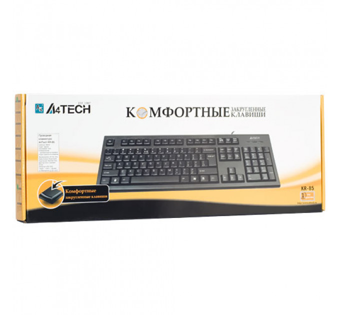 Клавиатура A4Tech KR-85 PS/2 Black