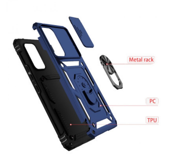 BeCover Чохол до мобільного телефона BeCover Military Google Pixel 6A Blue (708825)