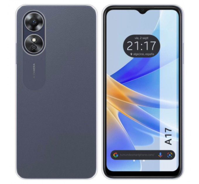 BeCover Чохол до мобільного телефона BeCover Oppo A17 Transparancy (708650)