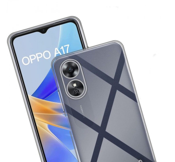 BeCover Чохол до мобільного телефона BeCover Oppo A17 Transparancy (708650)