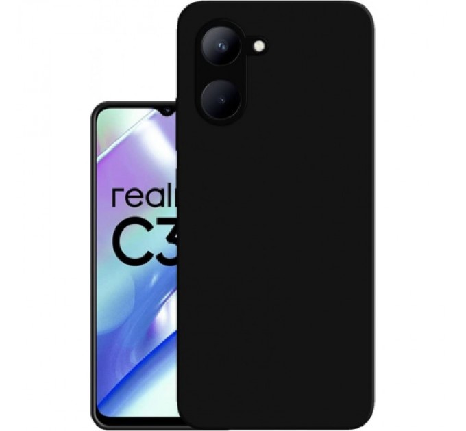 BeCover Чохол до мобільного телефона BeCover Realme C33 Black (708667)