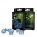 Q-Workshop Набір кубиків для настільних ігор Q-Workshop Elvish Translucent blue Dice Set (7 шт) (SELV11)