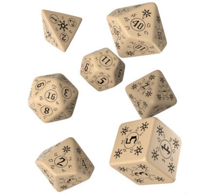 Q-Workshop Набір кубиків для настільних ігор Q-Workshop Pathfinder Rise of Runelords Dice Set (7 шт) (SPAT18)