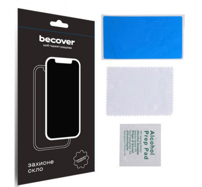 BeCover Скло захисне BeCover Poco M4 Pro 4G Black (708590)