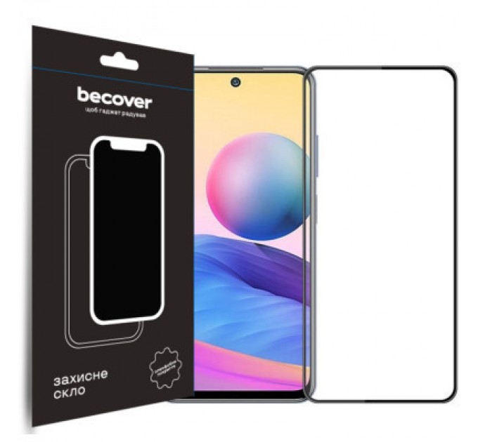Скло захисне BeCover Xiaomi Redmi Note 12 4G/Note 12 5G/Xiaomi Poco X5 5G Black (708783)