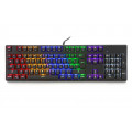 Клавиатура Motospeed CK107 Outemu Blue RGB Ukr Black (mtk96mb)