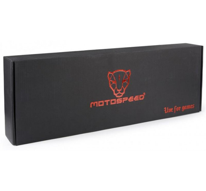 Клавиатура Motospeed CK107 Outemu Red RGB Black (mtk96mr)