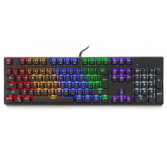 Клавиатура Motospeed CK107 Outemu Red RGB Black (mtk96mr)