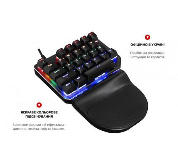 Клавиатура Motospeed K27 Outemu Blue Black (mtk27mb)