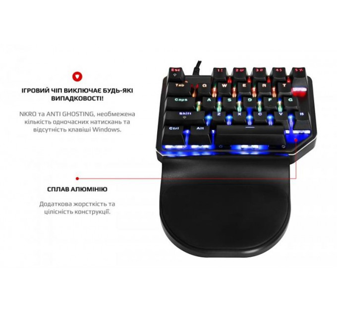 Клавиатура Motospeed K27 Outemu Blue Black (mtk27mb)