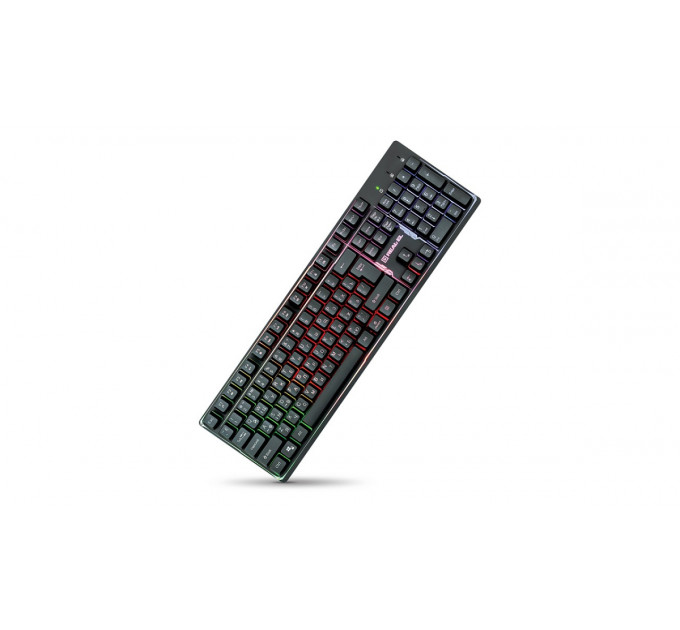 Клавіатура REAL-EL Comfort 7011 Backlit Ukr Black