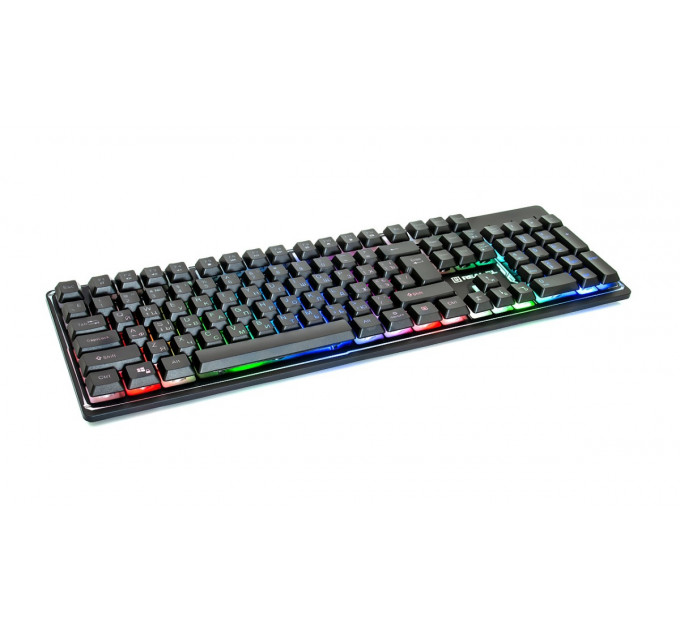 Клавіатура REAL-EL Comfort 7011 Backlit Ukr Black