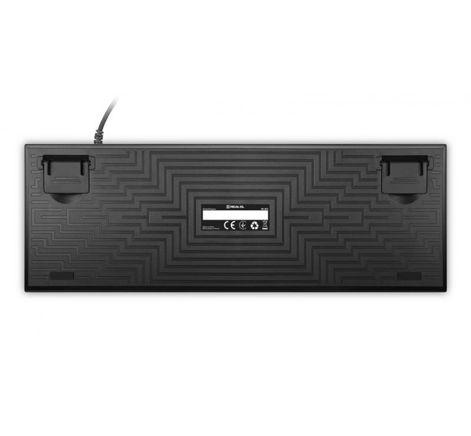 Клавиатура REAL-EL M 05 Grey USB