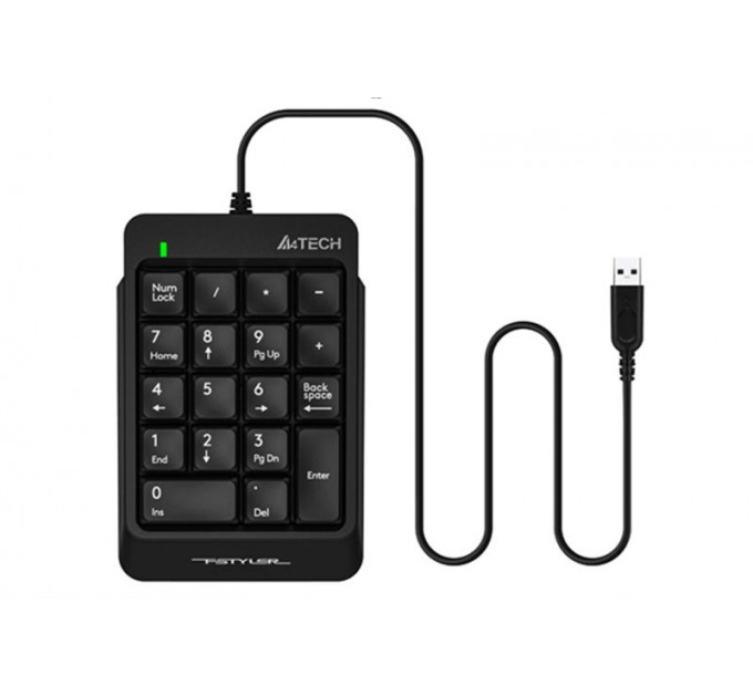 Цифровой клавиатурный блок A4Tech FK13P Black