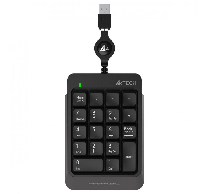 Цифровой клавиатурный блок A4Tech Fstyler FK13 Grey