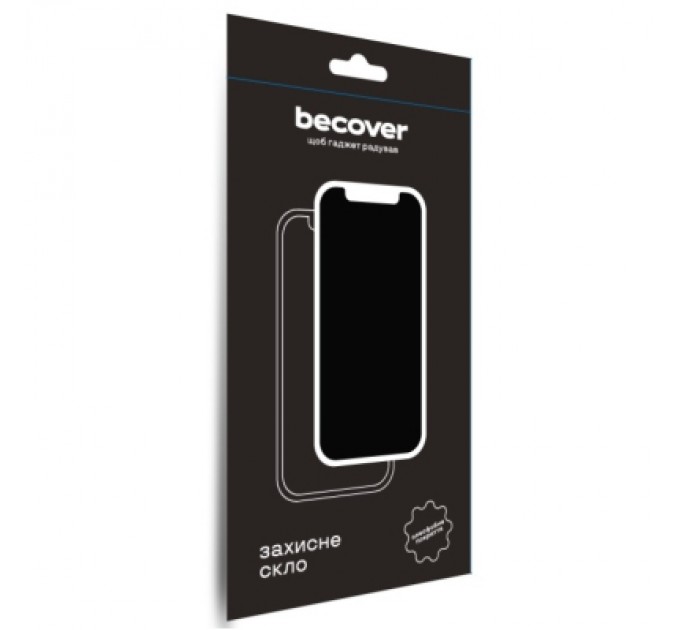 BeCover Скло захисне BeCover Motorola Moto G13/G23/G53 Black (708844)