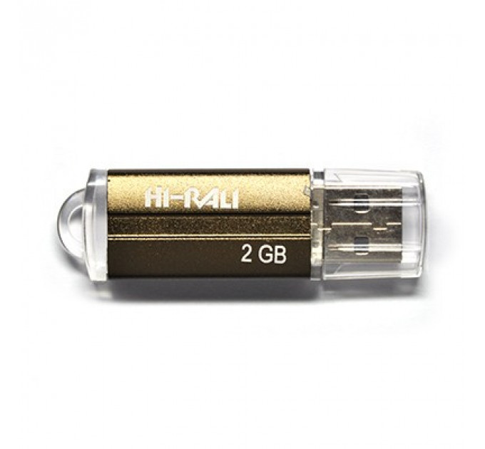 Флеш-накопичувач USB 2GB Hi-Rali Corsair Series Bronze (HI-2GBCORBR)