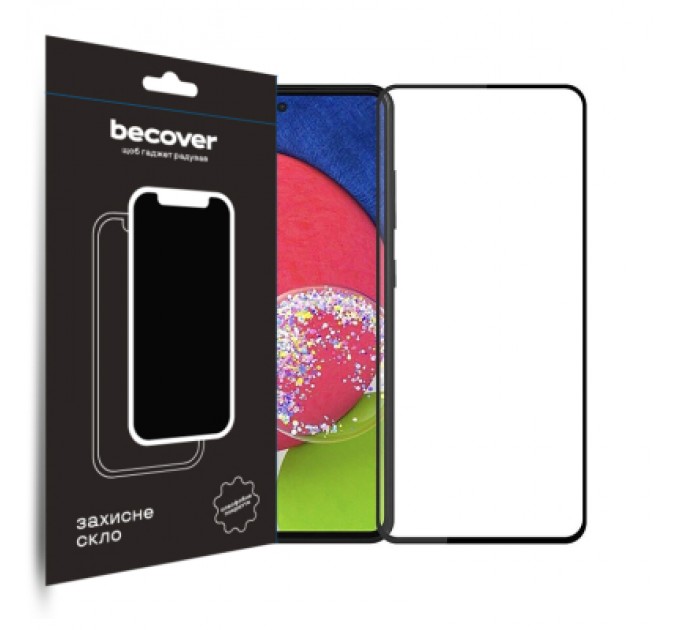 BeCover Скло захисне BeCover Samsung Galaxy A54 5G SM-A546 Black (708841)