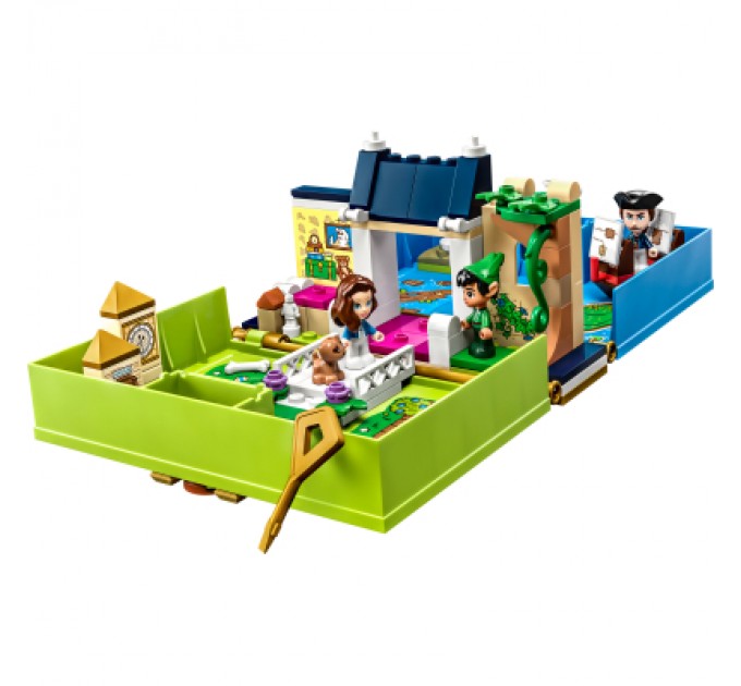 LEGO Конструктор LEGO Disney Classic Книга пригод Пітера Пена та Венді 111 деталей (43220)
