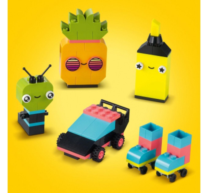 LEGO Конструктор LEGO Classic Творчі неонові веселощі 333 деталі (11027)