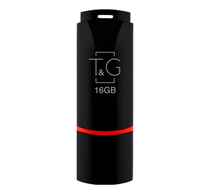 Флеш-накопичувач USB 16GB T&G 011 Classic Series Black (TG011-16GBBK)