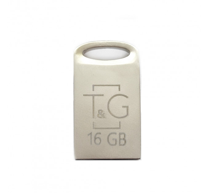 Флеш-накопичувач USB 16GB T&G 105 Metal Series Silver (TG105-16G)