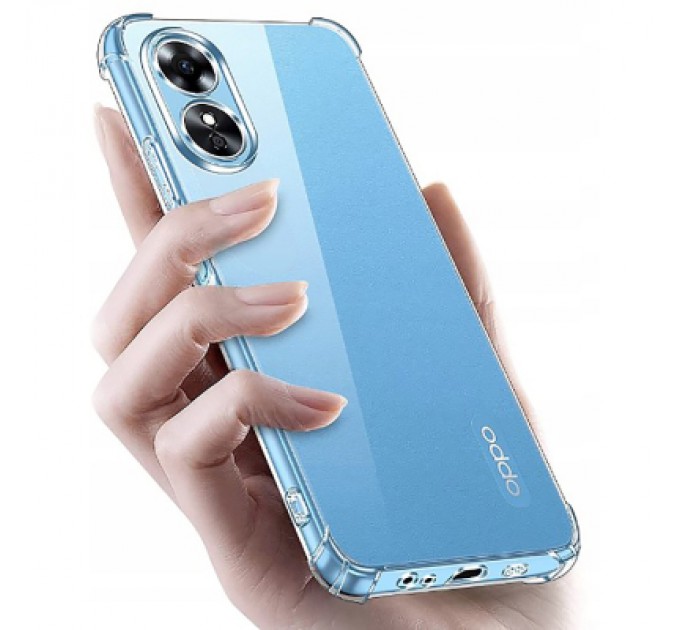 BeCover Чохол до мобільного телефона BeCover Anti-Shock Oppo A17 Clear (708894)