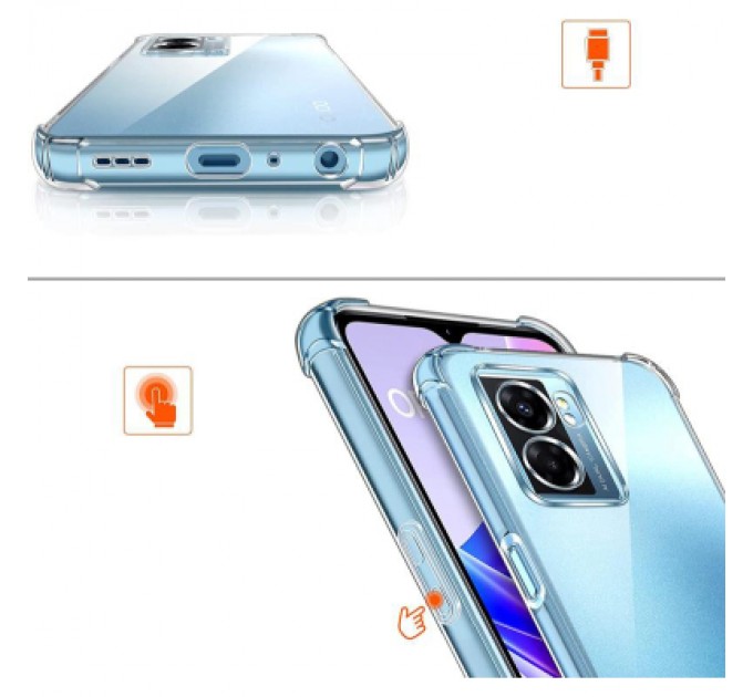 BeCover Чохол до мобільного телефона BeCover Anti-Shock Oppo A57s Clear (708893)