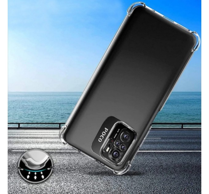 BeCover Чохол до мобільного телефона BeCover Anti-Shock Poco M5s Clear (708895)
