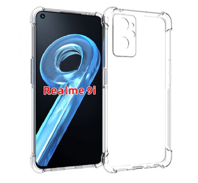 BeCover Чохол до мобільного телефона BeCover Anti-Shock Realme 9i Clear (708924)