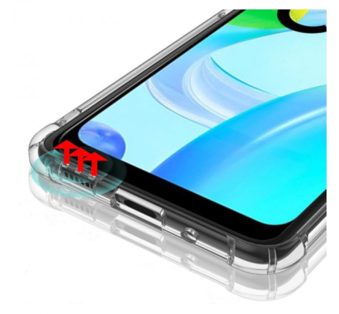 BeCover Чохол до мобільного телефона BeCover Anti-Shock Realme C30/C30s Clear (708925)