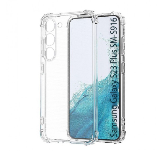 BeCover Чохол до мобільного телефона BeCover Anti-Shock Samsung Galaxy S23 Plus SM-S916 Clear (708926)